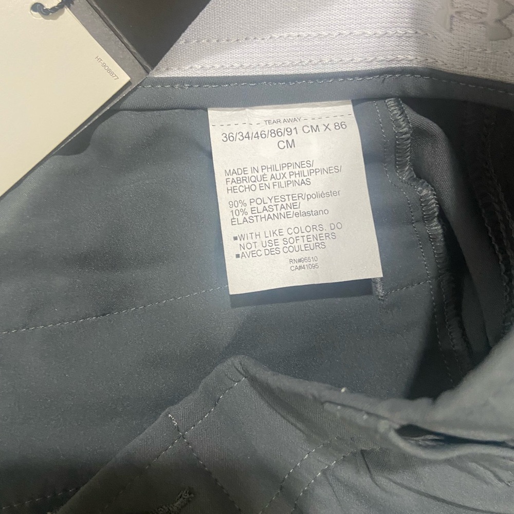 Mens Under Armour Golf Pants Men 36x34 - Picture 3 of 5